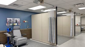 The ongoing changes will allow the hospital to add 16 new treatment rooms, which are available starting this week.