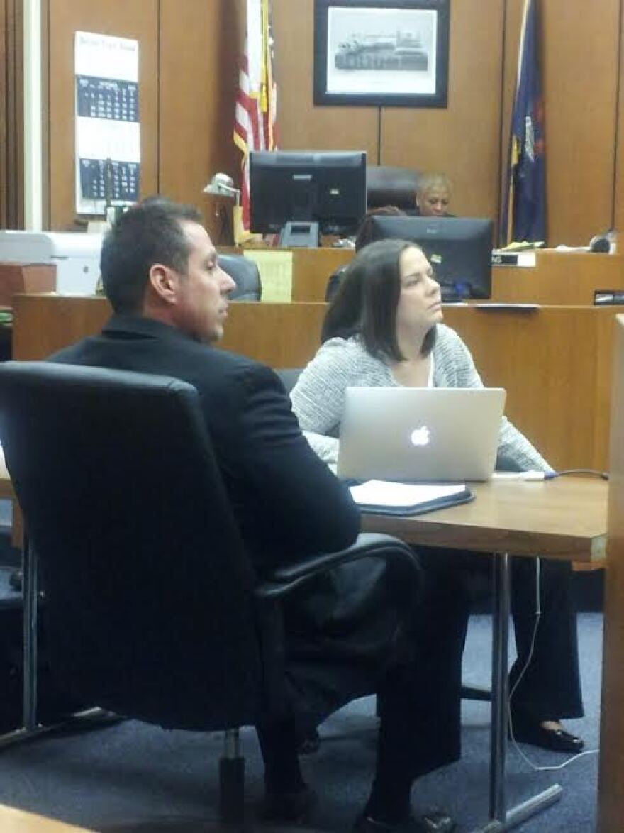 William Melendez in court.