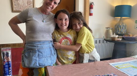 Suzy Conty with students Tira and Kalena at Miss Suzy's Educational Services