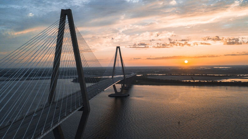 Bridging divides? The Arthur Ravenel Jr., Bridge in Charleston connects the peninsula with Mt. Pleasant. While the Charleston area Republican electorate varies ideologically, in general, from other parts of the state, it nevertheless is part of what makes the state party so representative of the national party.