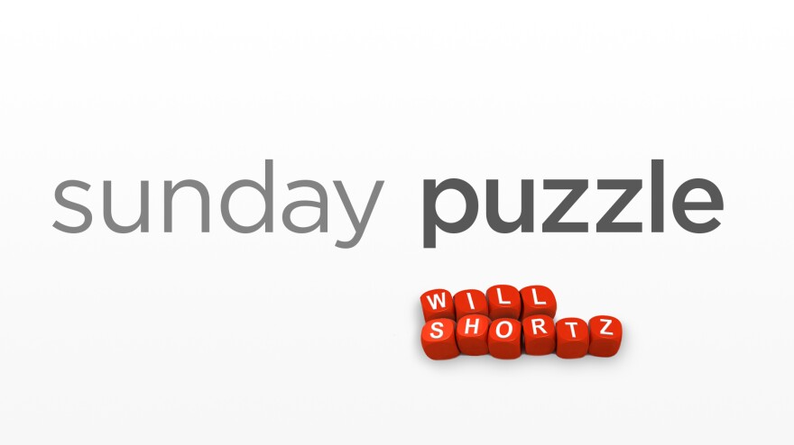 Sunday Puzzle Let the Categories Guide You 90.3 KAZU