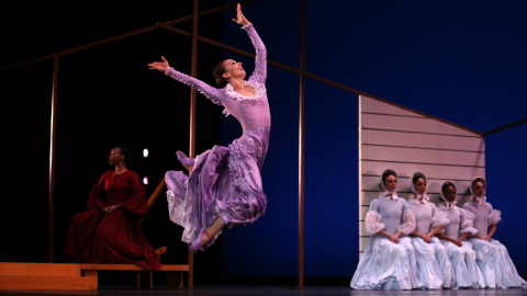 Dancers perform Aaron Copland's Appalachian Spring.