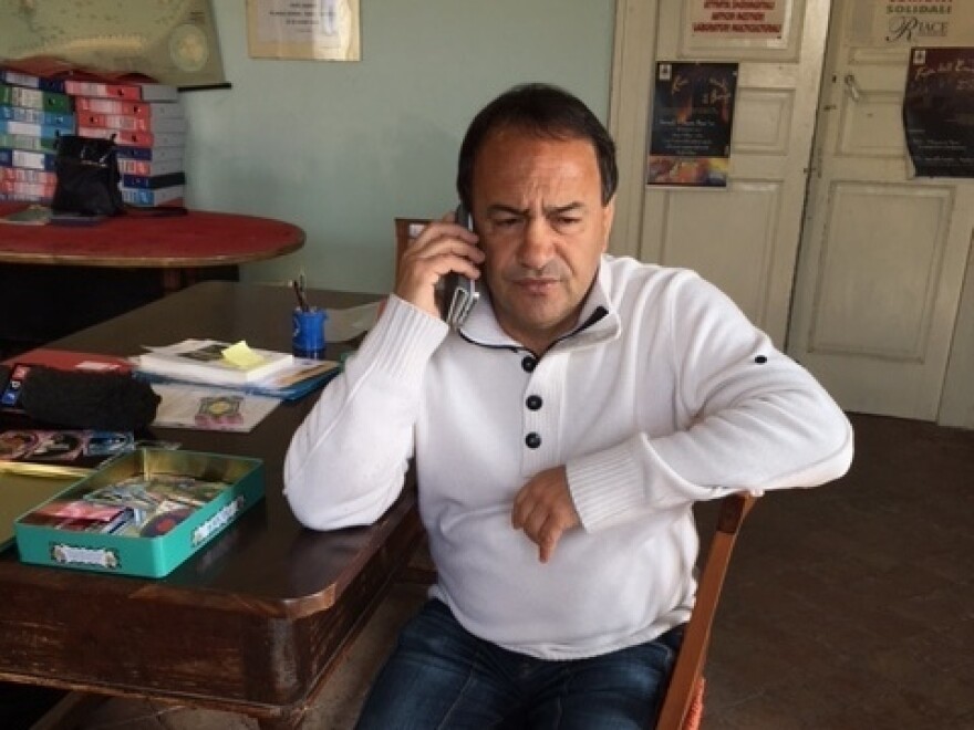 Riace Mayor Domenico Lucano has welcomed the influx of migrants to his small town.