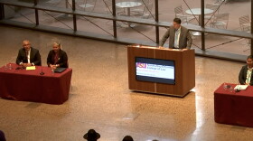 Candidates for Navajo Nation president and vice president met for a debate at Arizona State University this week.