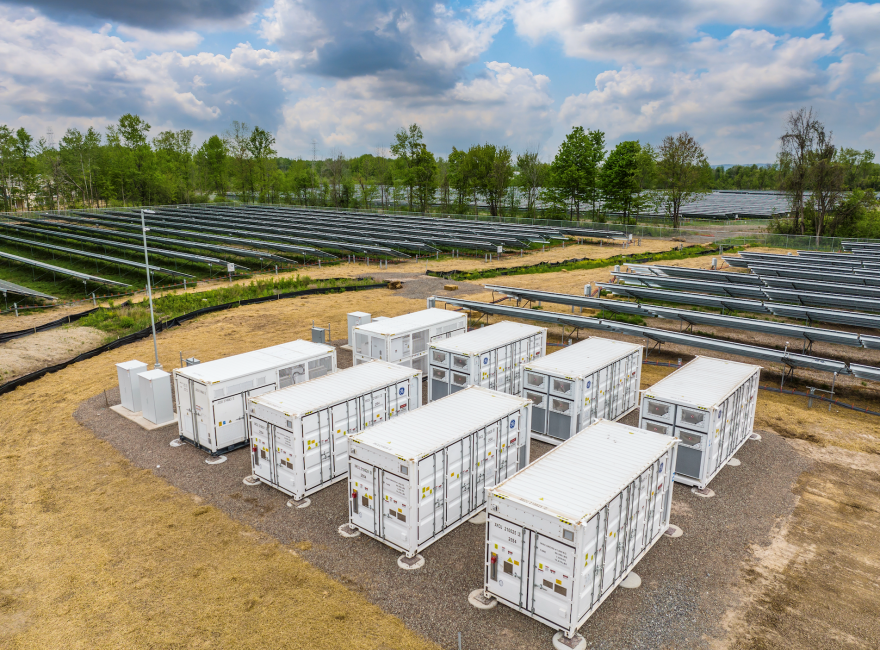 A new renewable-energy project comes online in Cicero that matches