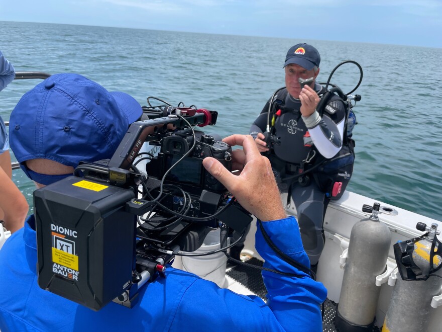 NBC correspondent Kerry Sanders reporting for the Today show from Venice on Florida's Gulf Coast.