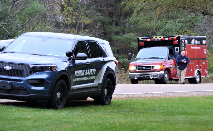 Nicolet College students participate in a large-scale training exercise that brings together students from multiple disciplines.