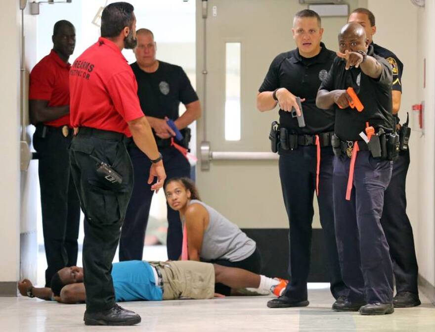 UF Researchers Are Rethinking School Police Training, Emergency Response Drills | WLRN