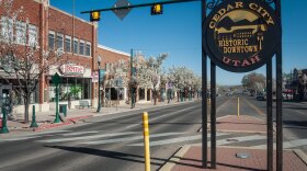 Downtown Cedar City, Utah.