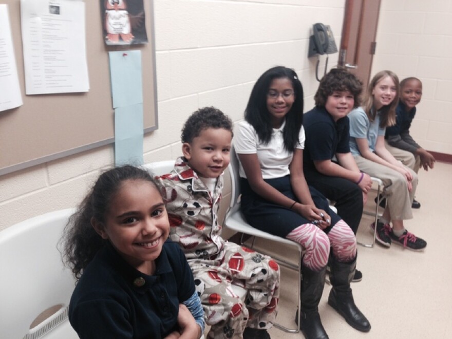 Students at Akron's Seiberling Elementary School. Photo courtesy of Amy Hansen/StateImpact Ohio. 