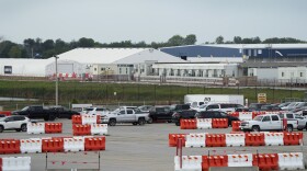 A Microsoft data center is seen on Tuesday, Sept. 5, 2023, in West Des Moines, Iowa.