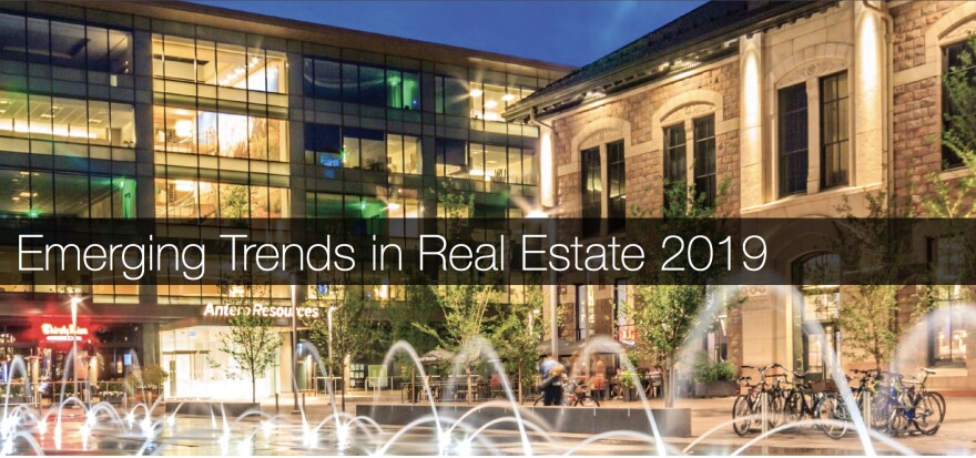 Emerging trends in real estate report presented Dec. 5, 2018 at COrtex