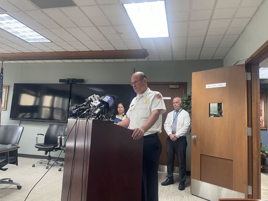 Milwaukee Fire Chief Aaron Lipski shares the cause of the fire that destroyed Lincoln Acenue School in late June 2026. The fire department and Milwaukee Public Schools hosted a joint news conference on Aug. 10, 2026.