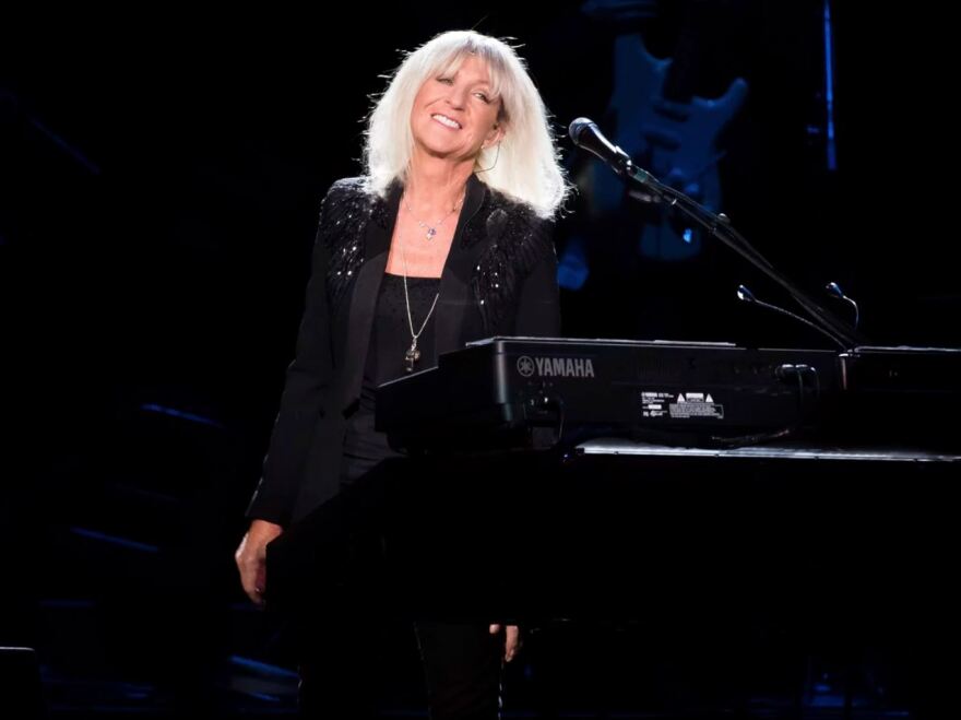  Christine McVie from the band Fleetwood Mac performs at Madison Square Garden in New York on Oct. 6, 2014. 