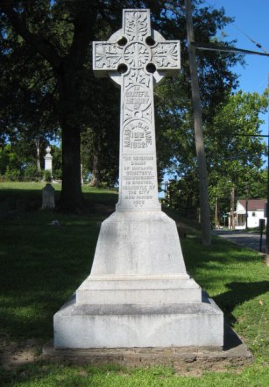 Mary Bennett Cane (1812-1902) is buried in Oakland Cemetery, land that she once owned before selling it to the city of Shreveport in 1847.