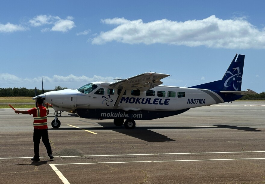 Mokulele Airlines holds contracts to serve four federally subsidized Essential Air Service routes in Hawai'i.