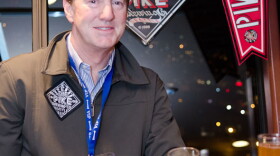 Pike Brewing's Golden Anniversary IPA, served up by Pike Sales Manager, Steve Case.