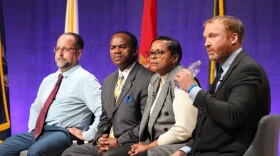 From left to right, Republican Tom B
