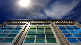 Researchers at the window testing facility at Lawrence Berkeley National Laboratory are developing dynamic windows treated with nanocrystals that block heat from the sun when a small electrical current is applied — useful for hot summer days. 