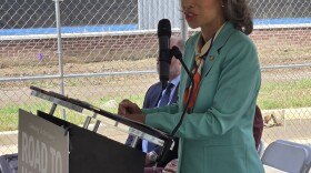 Sen. Lisa Blunt Rochester touts bipartisan housing legislation passed in Washington that is set up to bring affordable housing to Delaware on August 18, 2026.