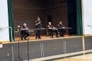 Fresno Police Chief Mindy Casto speaks during a community forum on the police use of automatic license plate reading cameras by Flock Safety.