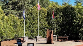 Grand Traverse 9/11 Memorial Park. Photo courtesty of the Grand Traverse Metro Fire Department. (IRP News)