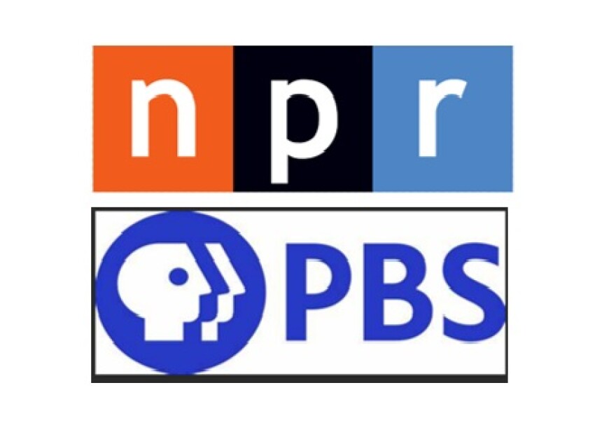 NPR and PBS logos