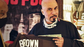 Ray Prisby, a retired Air Force veteran and former employee at General Motors, has been collecting Browns memorabilia for nearly 60 years. He is known for having an almost “encyclopedic knowledge” of Browns  history and stats and says he only wears brown and orange.