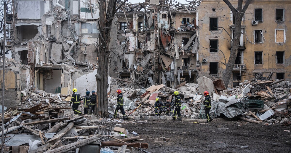 ‘Life will always win’: Fulbright Scholar brings Ukraine war photo exhibition to Michigan