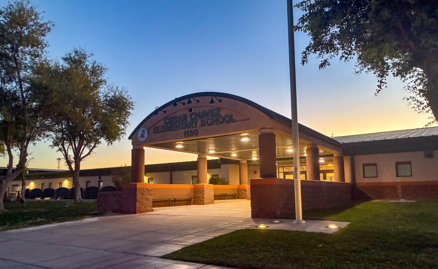 Cesar Chavez Elementary School might bear a new name in the near future.