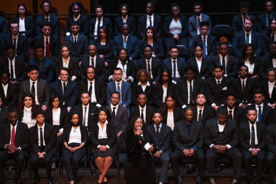 According to Year Up, students who complete the program earn an average starting wage of $19 an hour, which is about $38,000 per year.