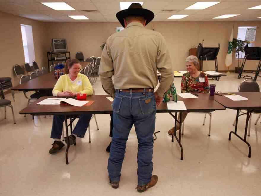 The state does not keep records on which candidates the absentee voters supported, but most counties do. 