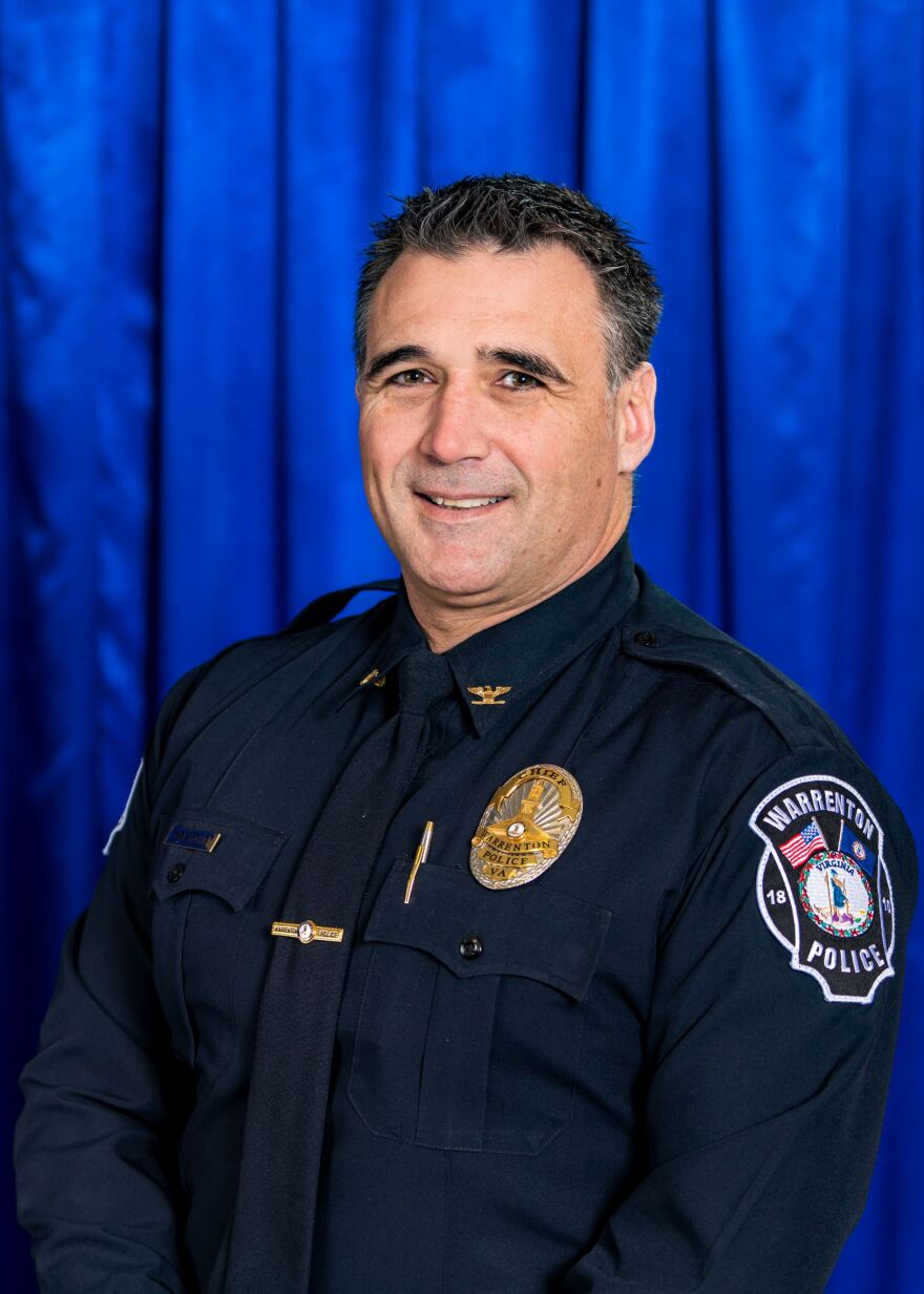 Charlottesville's new chief of police, Michael Kochis
