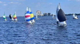 River Romp challenges sailors to test their skills in a dynamic racing environment while fostering sportsmanship, teamwork, and growth. As an official Junior Olympic regatta, the event provides sailors with the opportunity to compete at a high level, gain valuable racing experience, and connect with the broader US Sailing community.