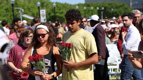 FSU Shooting Vigil on April 18, 2025