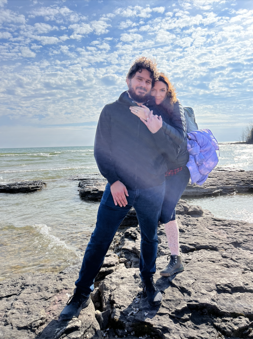 Husband and wife Aaron Arcello and Anna Floch Arcello were both born on Feb. 29, 1984. They'll celebrate their 10th birthday together this leap year.