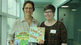 Loreen Leedy (l) and Sarah Fisk. Photo: Matthew Peddie, WMFE