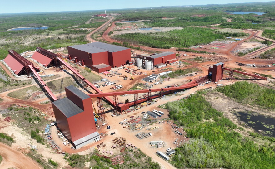 The Mesabi Metallics site as seen in June 2026.