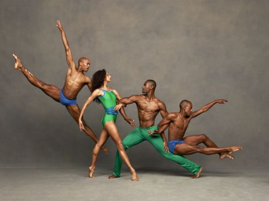 From left: Antonio Douthit-Boyd, Alicia Graf Mack, Jamar Roberts and Kirven Douthit-Boyd