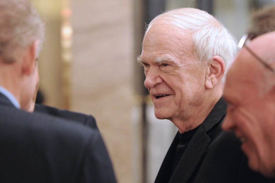 Kundera was a writer who hated fame and shied away from the spotlight. He's pictured above in Paris in November 2010.