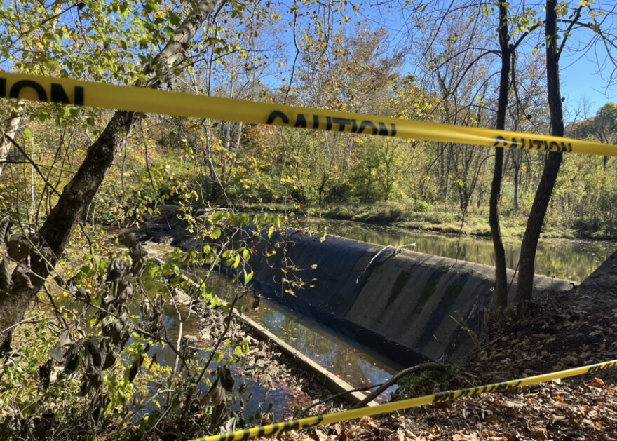 The Cloverlick Dam is 12-feet tall, 200-feet long