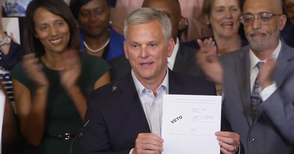NC Gov. Stein vetoes elections, judicial discipline bills