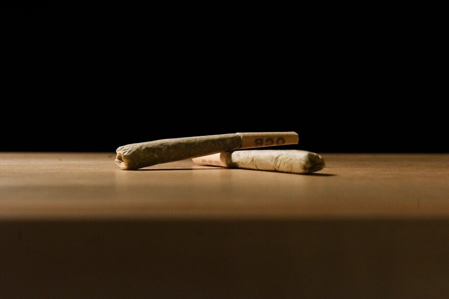 As part of a sample bag, cannabis products were given to attendees at the Common Ground Fair. Currently, fairs like the Common Ground Fair operate in a legal gray area.