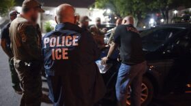 In New Mexico, ICE arrested about 240 detainees in New Mexico in 2024. In just the first 10 months of 2025, the agency reported arrests of more than 1,800 (Courtesy Department of Homeland Security)