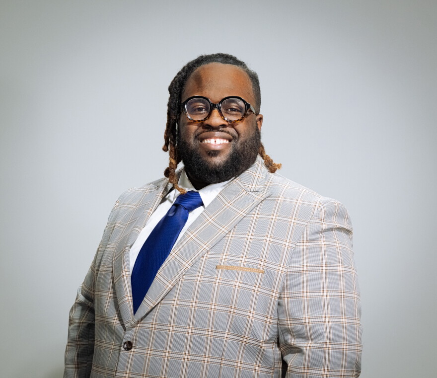Our Own Thing Chorale Musical Director Dr. LaVonte' L. Heard.