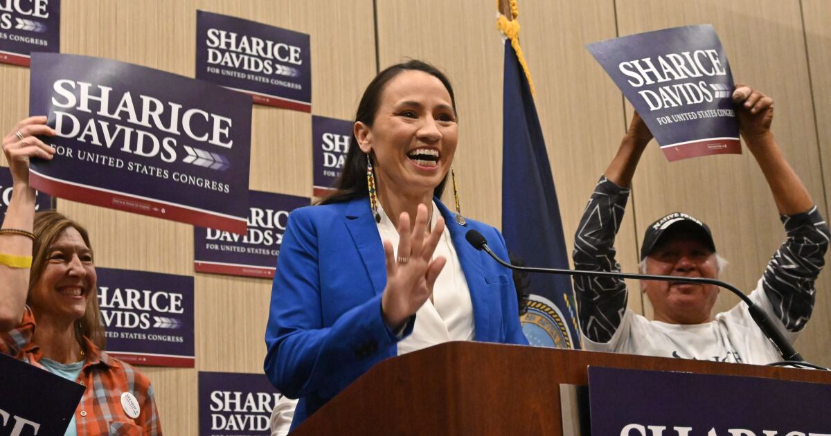 Ahead of Kansas primaries, Sharice Davids and Derek Schmidt lead pack in campaign donations