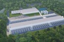 Rendering of 5C's Springfield data center campus
