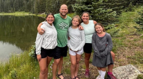 Former North Texas fullback Justin Claborn is recovering after a hiking incident that killed his wife, Sybil.