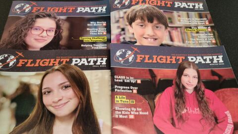 The board hired St. Louis-based Journey12 in June 2024 to produce the quarterly magazine Flight Path, which featured stories about the district's students, staff, and alumni.