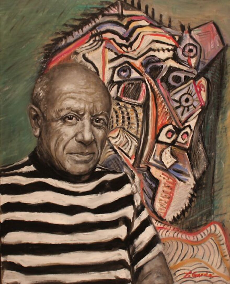 'Picasso's Mirror' by Naples Invitational artist Mary LeGarde